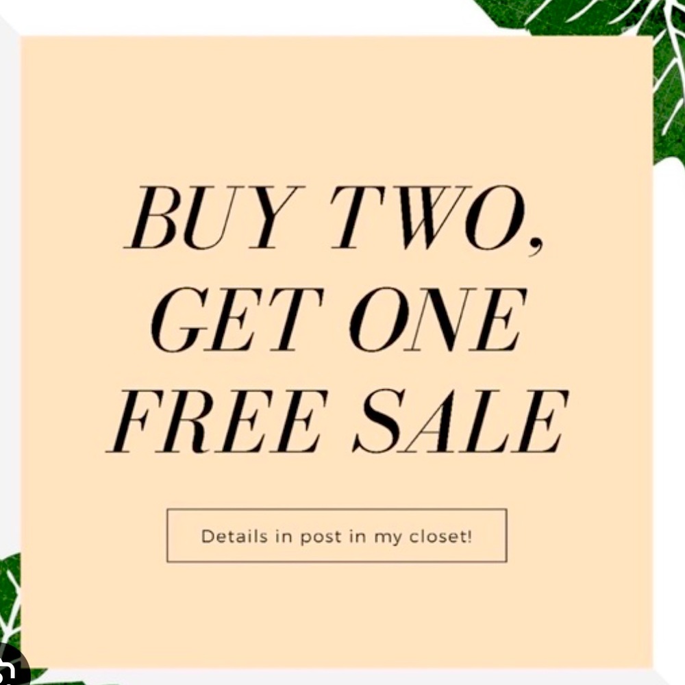 Buy any two items $50 or less and get the 3rd items for free ($50 or less)
